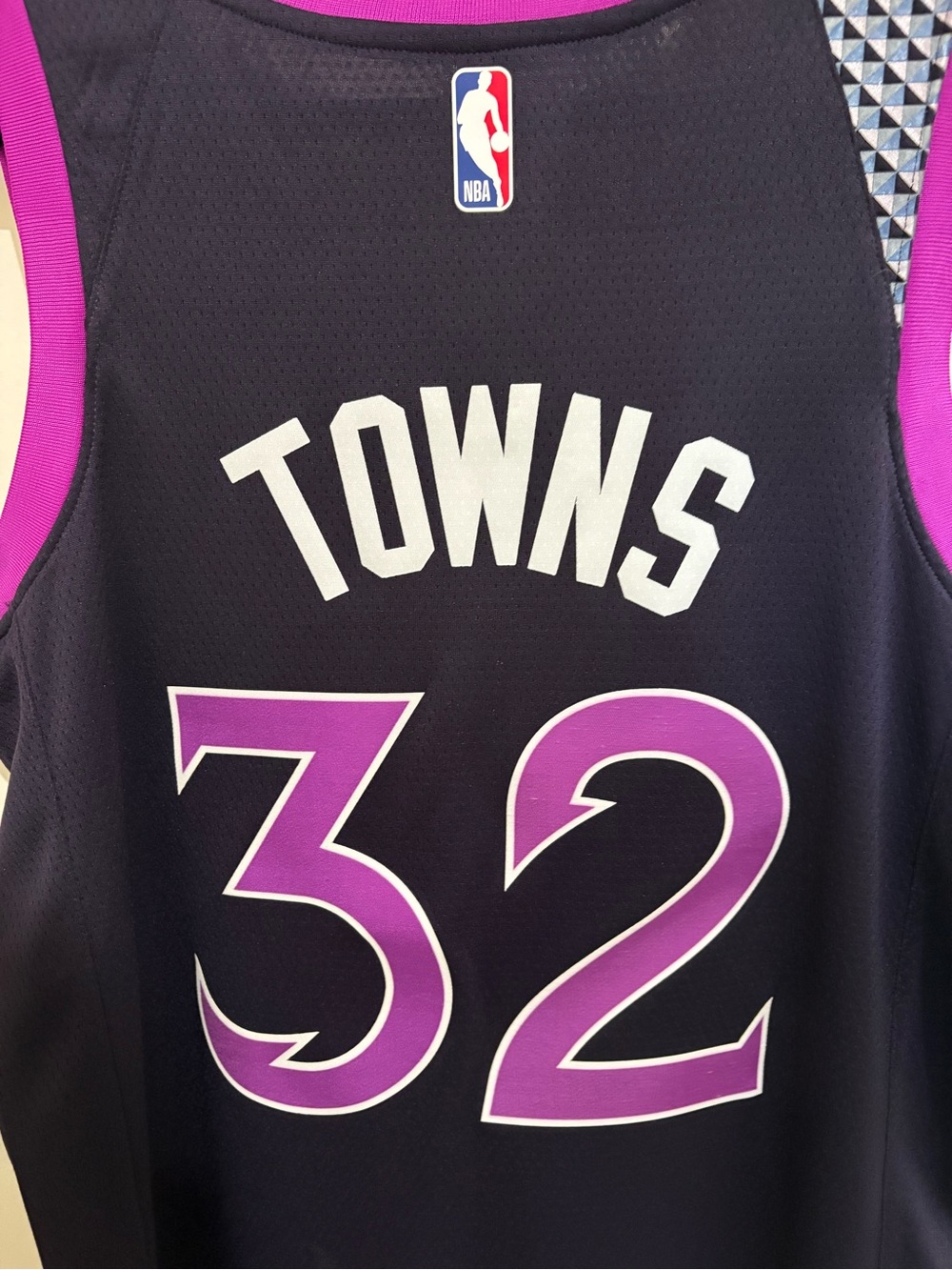 Timberwolves Karl-Anthony Towns Prince Jersey - Picture 5 of 5